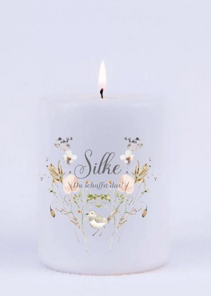 Hoffnungslicht Gedenklicht Blumen Natur Teelichthalter Teelicht Kerze Kerzenlicht Grablicht Kerze Allerheiligen Sternenkind Lüttentüddel®